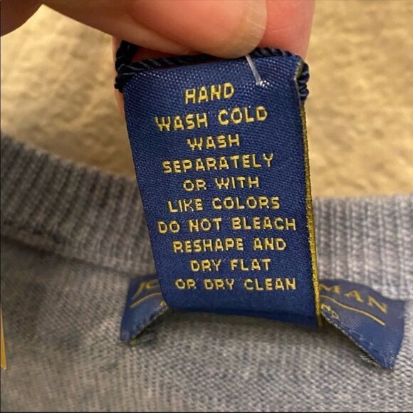 JOSEPH &Lyman sweater grey slim fit size XL gorpcore men’s merino wool - Picture 4 of 8